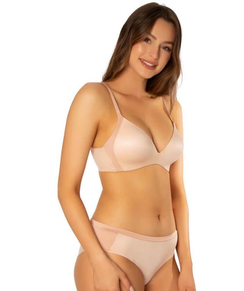 Bonds Women's Everyday Hipster Bikini 4 Pack - Neutral - Size 14