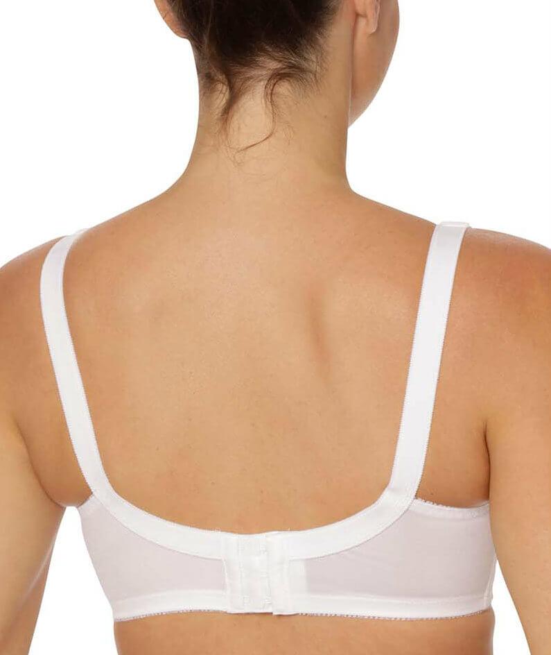 Buy TRIUMPH White Non Wired Fixed Strap Non Padded Women's Maternity Bra