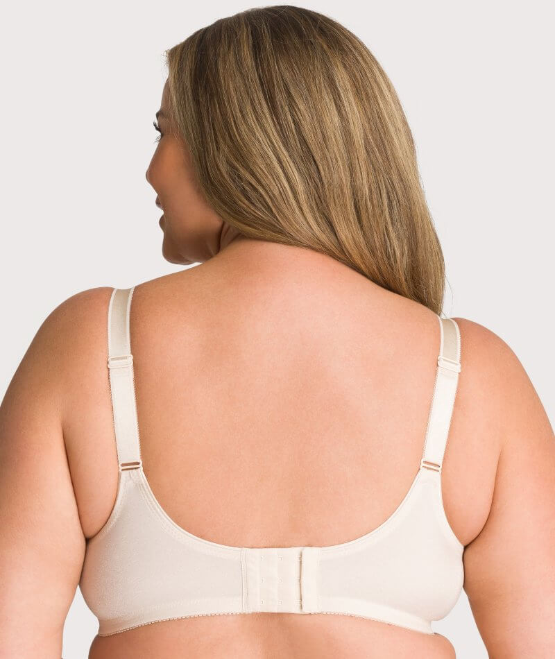 Triumph Embroidered Minimizer Bra - Fawn Bras 34D 