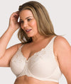 Triumph Embroidered Minimizer Bra - Fawn Bras