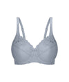 Triumph Embroidered Minimizer Bra - Pearl Grey Bra