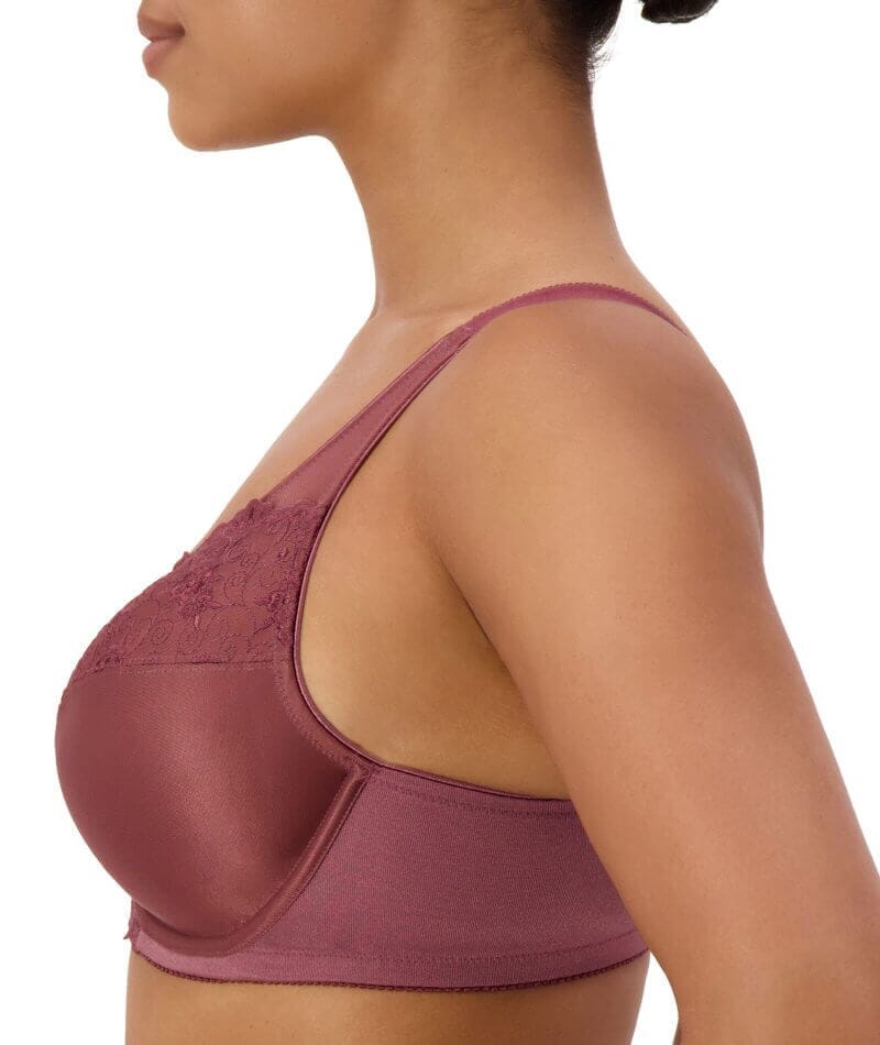 Triumph Embroidered Minimiser Bra 2 Pack - Ink Grey/Silver Shadow