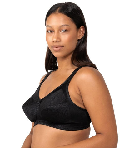 Triumph Endless Comfort Soft Cup Wire-free Bra - Black - Curvy Bras