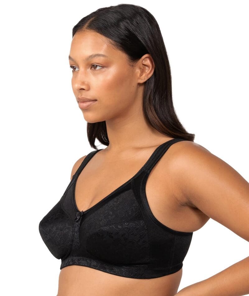 Triumph Endless Comfort Soft Cup Wire-free Bra - Black - Curvy Bras