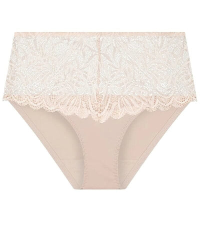 Triumph Essential Lace Maxi Brief - Nude Pink Knickers