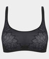 Triumph Fit Smart Padded Wire-free Bra - Black Bras