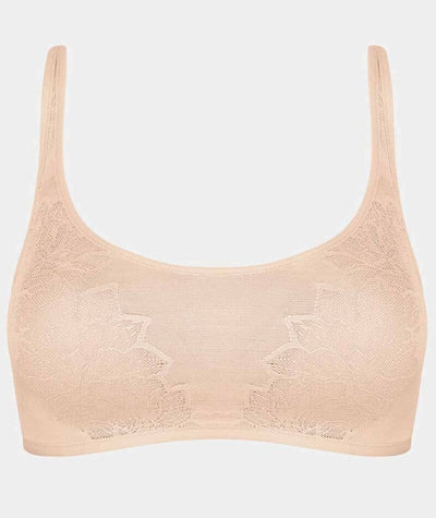 Triumph Fit Smart Padded Wire-free Bra - Light Brown Bras