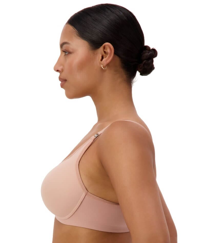 Triumph Gorgeous Maternity Padded Wire-free Bra - Blusher Beige Bras