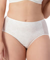 Triumph Lacy Minimiser Maxi Brief - White Knickers