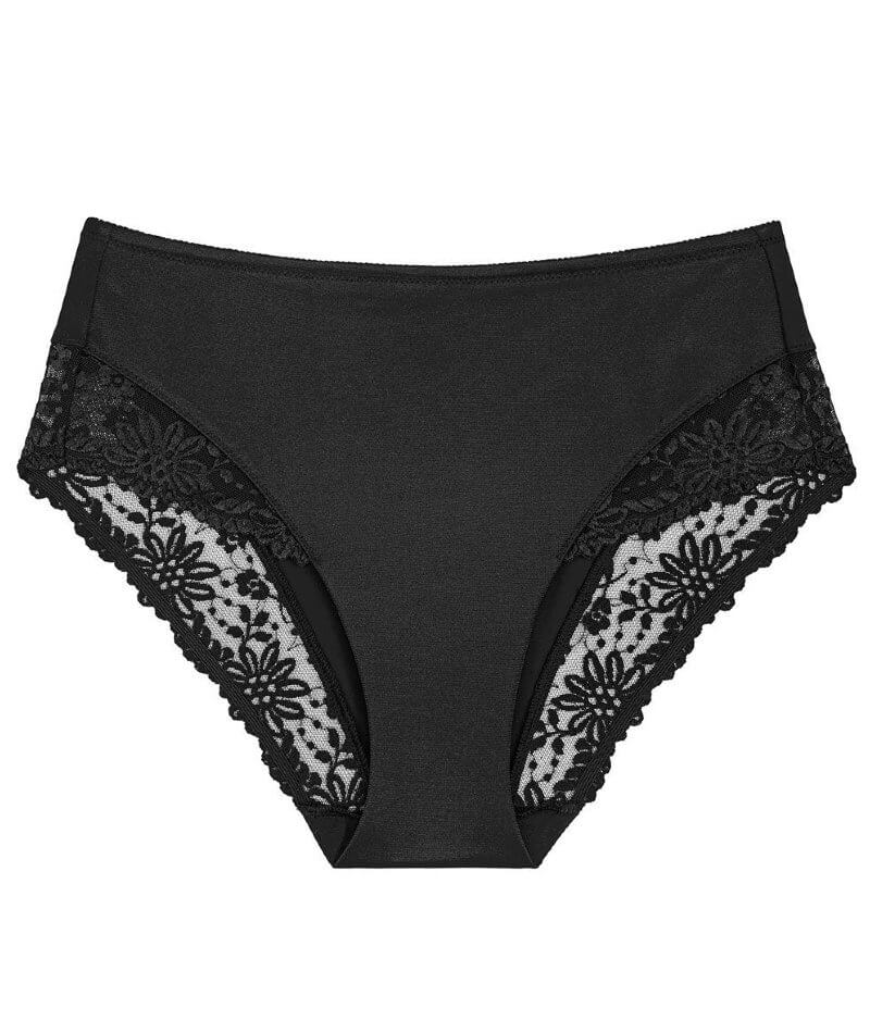 Triumph Ladyform Soft Maxi Brief - Black Knickers