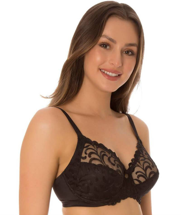Triumph Modern Finesse WP Underwired Molded Smooth T-shirt Bra Floral Lace