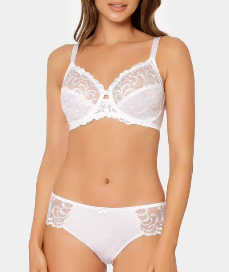 Triumph Modern Finesse Underwire Bra - White Bras