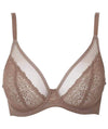 Triumph Sheer Minimizer Bra - Mocca Bras