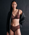 Triumph Signature Sheer Maxi Brief - Decadent Chocolate Knickers