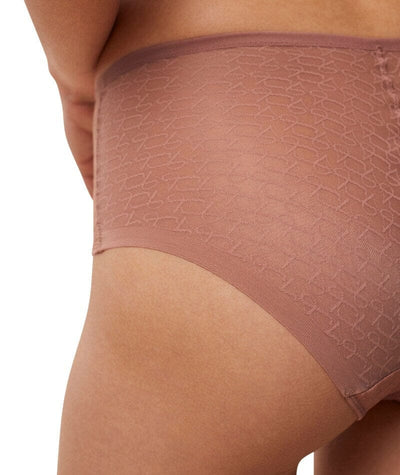 Triumph Signature Sheer Maxi Brief - Toasted Almond Knickers
