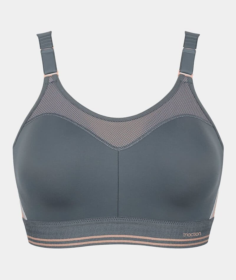 Triumph Triaction Extreme Lite Sports Bra - Grey