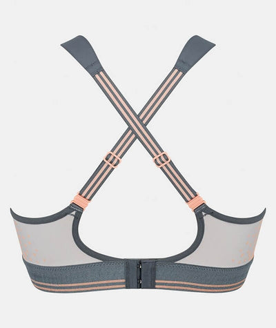 Triumph Triaction Control Lite Minimiser Sports Bra - Grey Bras