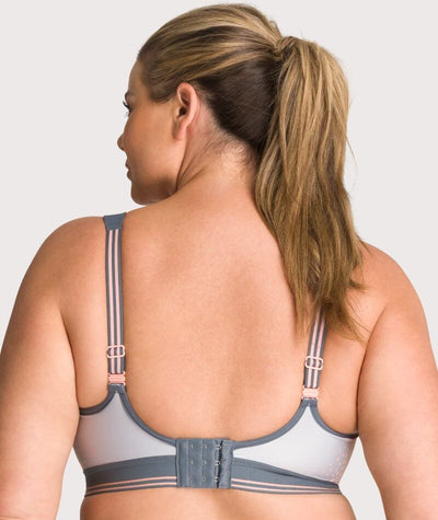 Triumph Triaction Seamless Motion P Cup XS Sports Bra without Wire Grey