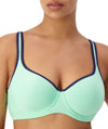 Triumph Triaction Racerback 2 Pack - Green/Dark Combination Bras