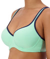 Triumph Triaction Racerback 2 Pack - Green/Dark Combination Bras