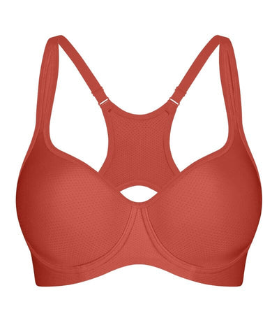 Triumph Triaction Racerback 2 Pack - Orange - Dark Combination Bra