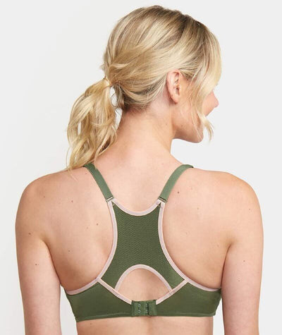 Triumph Triaction Racerback 2 Pack - Pink/Green Bras