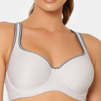 Triumph Triaction Racerback Sports Bra - Platino