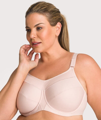 Triumph Triaction Ultra Underwired Sports Bra - Fig Pink Bras