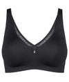 Triumph True Shape Sensation Minimiser Wire-free Bra - Black Bras