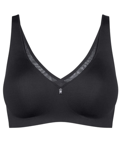 Triumph True Shape Sensation Minimiser Wire-free Bra - Black Bras