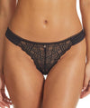 Underline by Finelines Prism Thong - Jet Knickers