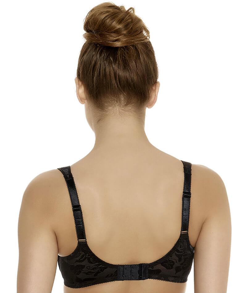 Wacoal Awareness Seamless Underwire Bra - Black - Curvy Bras