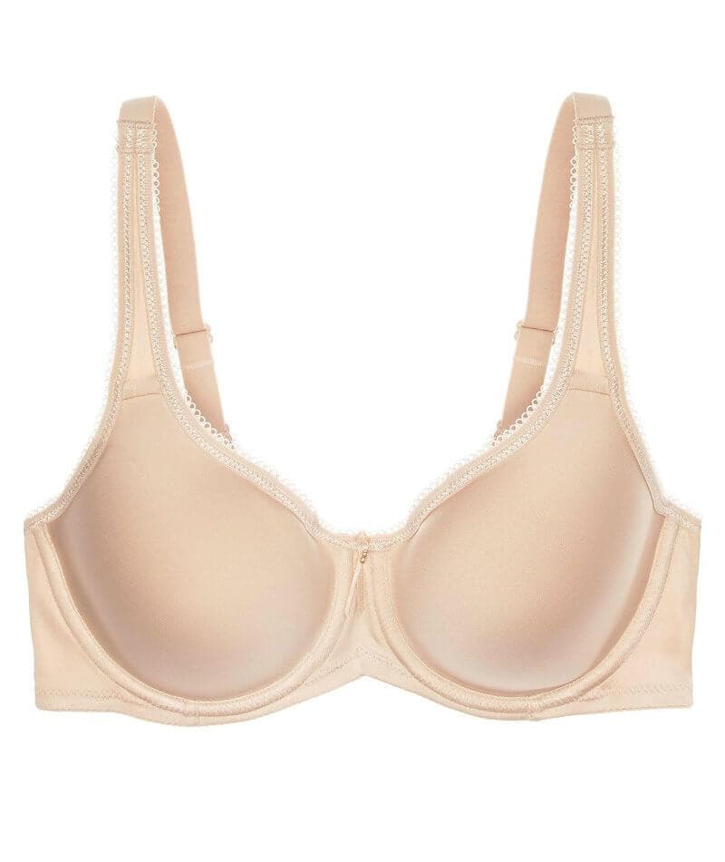 Wacoal US Size 38h High Standards Molded Underwire Bra Nude