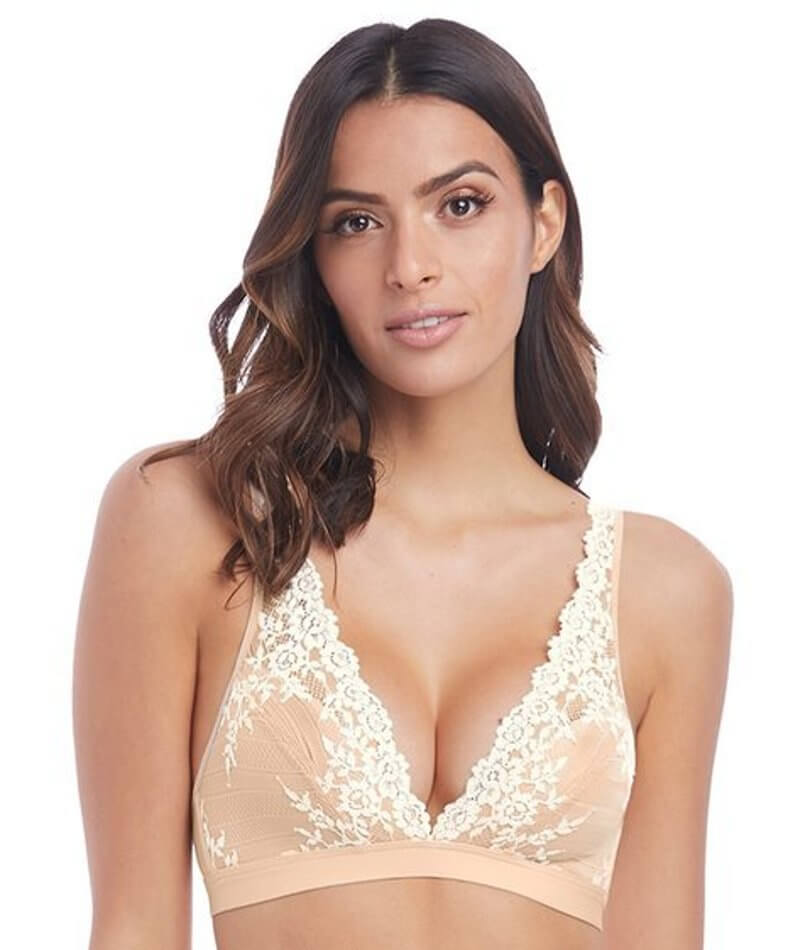 Wacoal Embrace Lace Soft Cup Wire-free Bra - Naturally Nude