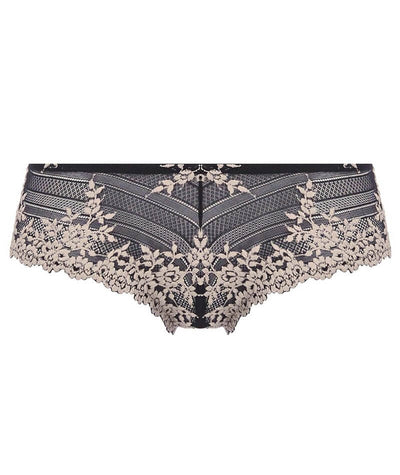 Wacoal Embrace Lace Tanga - Black Knickers