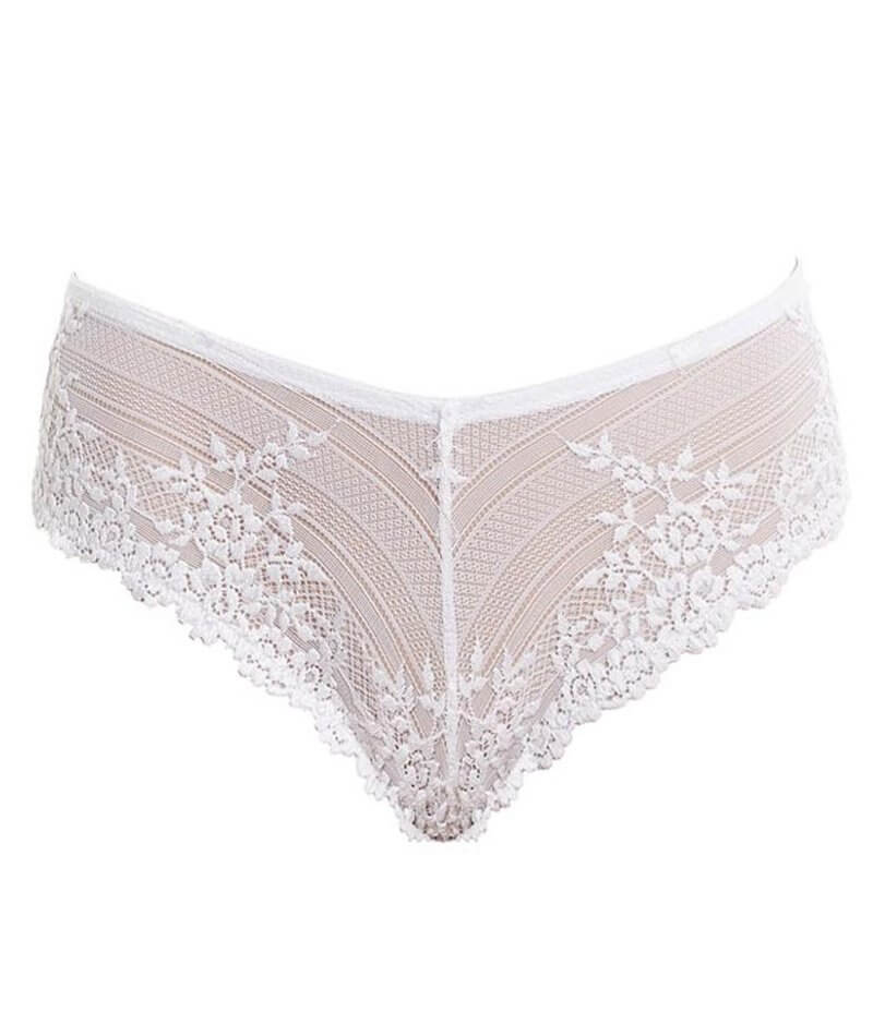 Wacoal Embrace Lace Tanga - Delicious White Knickers