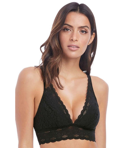 Wacoal Halo Lace Soft Cup Bra - Black Bras