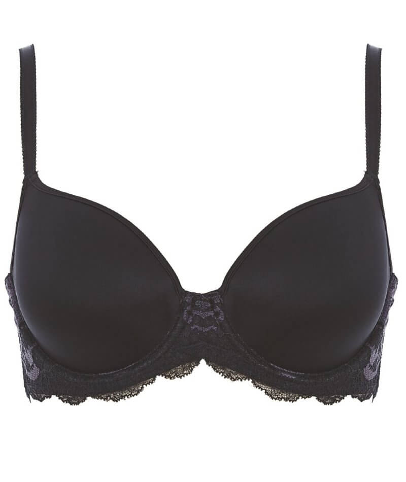 Accord Black Front Fastener Bra from Wacoal